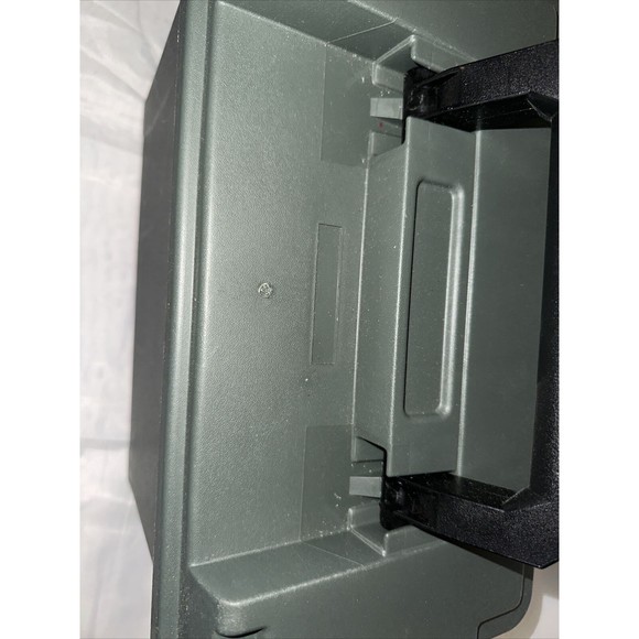 Cabela’s 3664 Plastic Dry-Storage Ammo Box/Can Tactical-Green flip top/ Good - Picture 5 of 16
